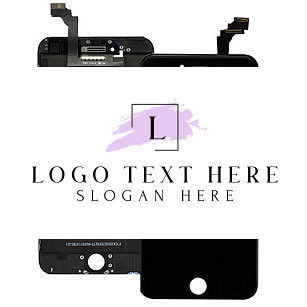 Lcd Display With Touch Screen Digitizer Panel Combo Folder Glass For Iphone 6G (Black)