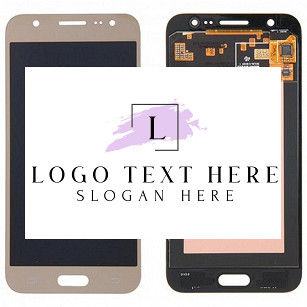  Lcd Display With Touch Screen Digitizer Panel Combo Folder Glass For Samsung Galaxy J5 2016 (Gold)