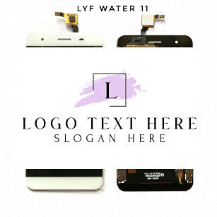 Lcd Display+Touch Screen Digitizer Panel For Lyf Water 11