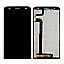 Lcd Display With Touch Screen Digitizer Panel Combo Folder Glass For ZenFone 2 Laser ZE550KL (Black)