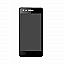 Lcd Display With Touch Screen Digitizer Panel Combo Folder Glass For Lava A68 (Black)