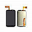 Lcd Display With Touch Screen Digitizer Panel Combo Folder Glass For HTC Desire V T328w (Black)