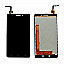 Lcd Display With Touch Screen Digitizer Panel Combo Folder Glass For Lenovo Vibe P1m (Black)