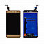 Lcd Display With Touch Screen Digitizer Panel Combo Folder Glass For Lenovo K6 Power (Black)