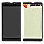 Lcd Display With Touch Screen Digitizer Panel Combo Folder Glass For Nokia Lumia 540 (Black)