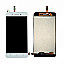 Lcd Display With Touch Screen Digitizer Panel Combo Folder Glass For Vivo Y55 (White)