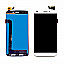 Lcd Display With Touch Screen Digitizer Panel Combo Folder Glass For Lyf Water 9 (White)