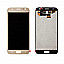 Lcd Display With Touch Screen Digitizer Panel Combo Folder Glass For Samsung Galaxy J3 2017 (Gold)