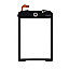 Touch Screen Digitizer For Motorola ES400 