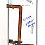 Lcd Display+Touch Screen Digitizer Panel For Lava Iris Fuel F1 