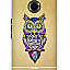 Fancy 3D Designer Owl Mobile Cover For Micromax Yuphoria