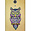 Fancy 3D Designer Owl Mobile Cover For Motorola Moto G