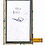 Touch Screen Digitizer For Simmtronics Xpad X722 