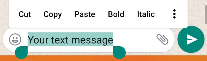 How to format WhatsApp text in Android How to format WhatsApp text in Android