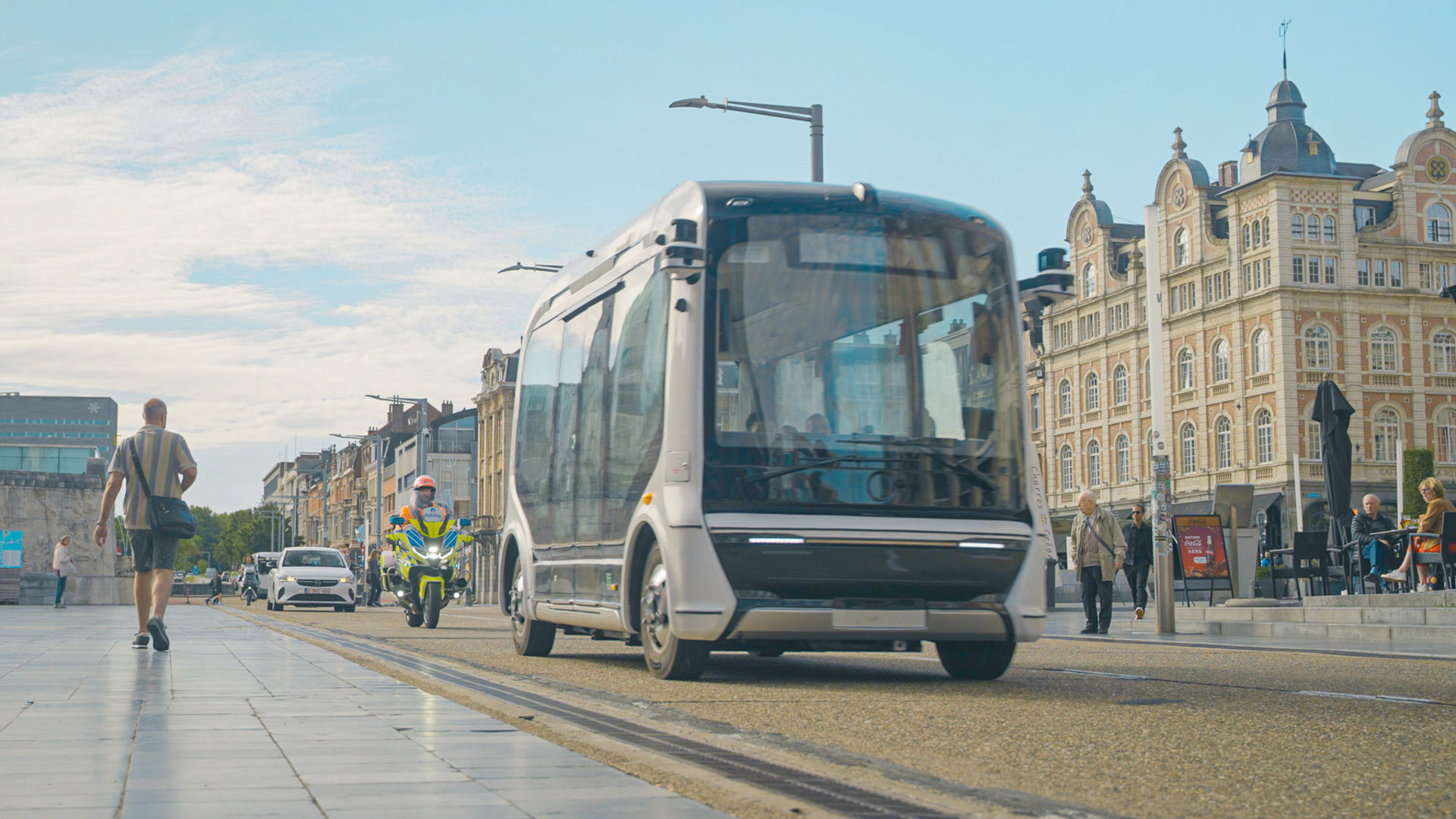 Navette autonome à Leuven