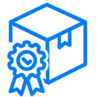 آیکون نماد اصل بودن قطعاتی که متخصصان این مرکز استفاده می کنند.