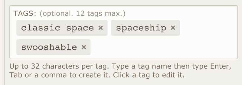 mocbuilder.com MOC tag interface.