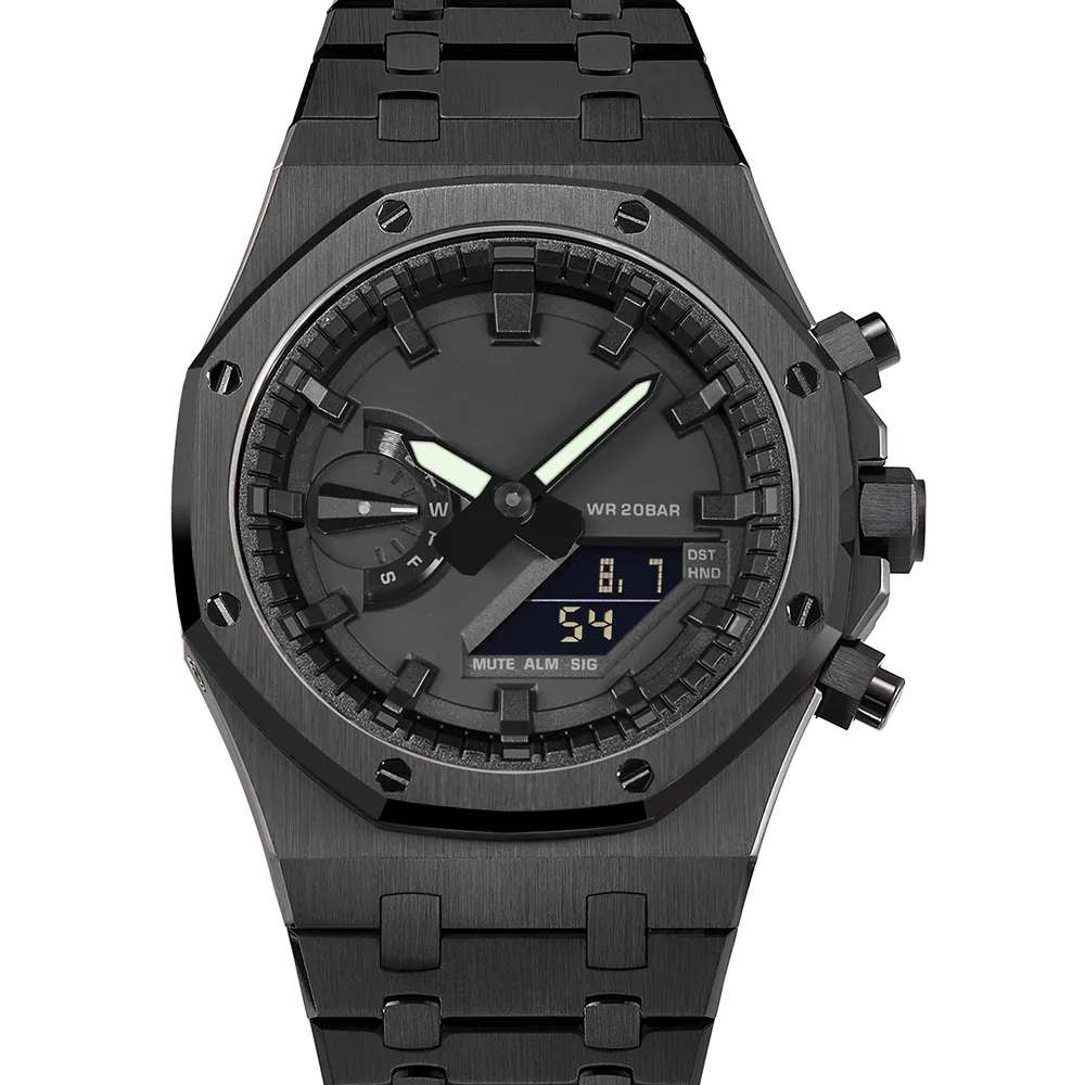 Casioak mod example 2 - ultra-completed build watch customization and modding showcase