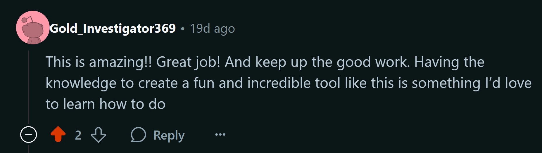 Reddit comment screenshot 13