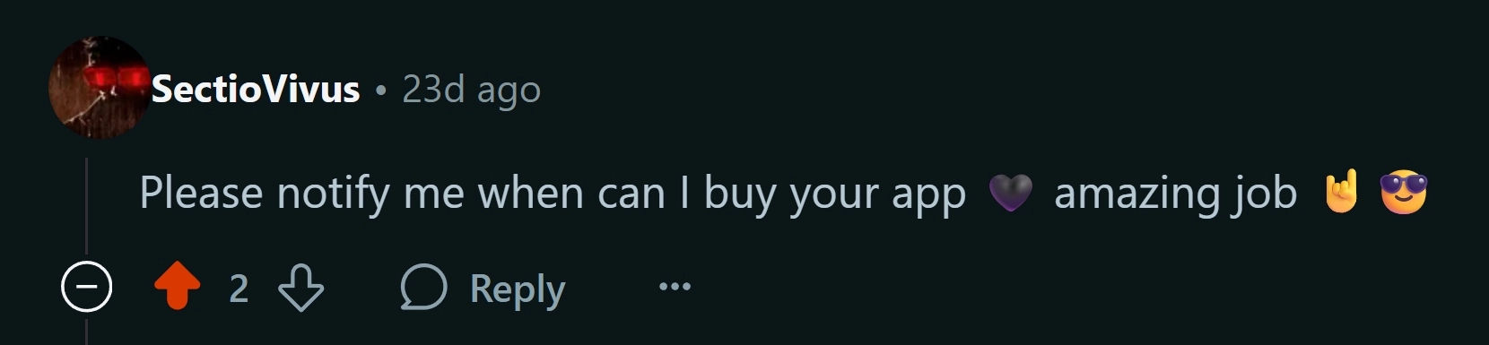 Reddit comment screenshot 20
