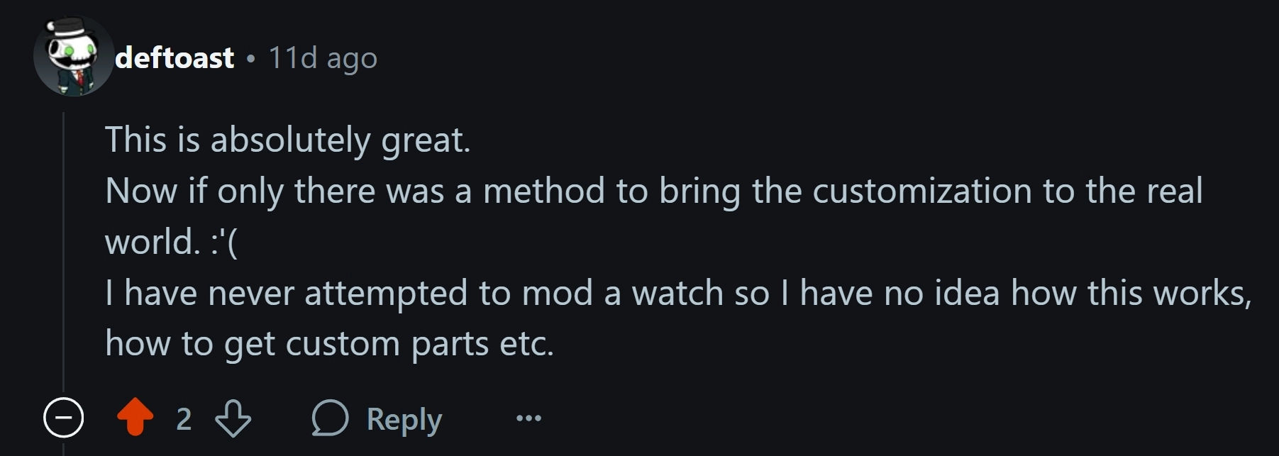 Reddit comment screenshot 28