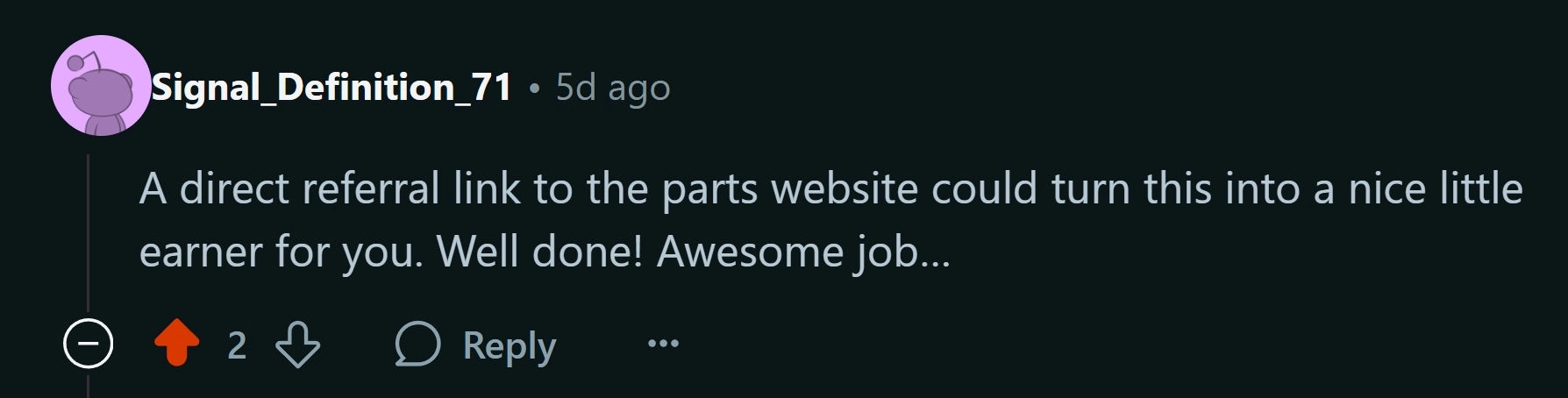 Reddit comment screenshot 33