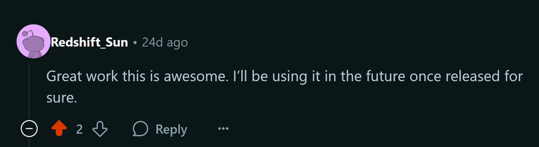 Reddit comment screenshot 9