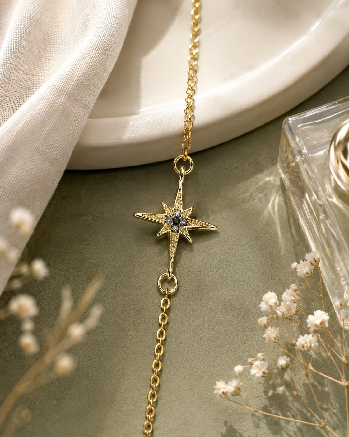 Celestial Compass Link Bracelet