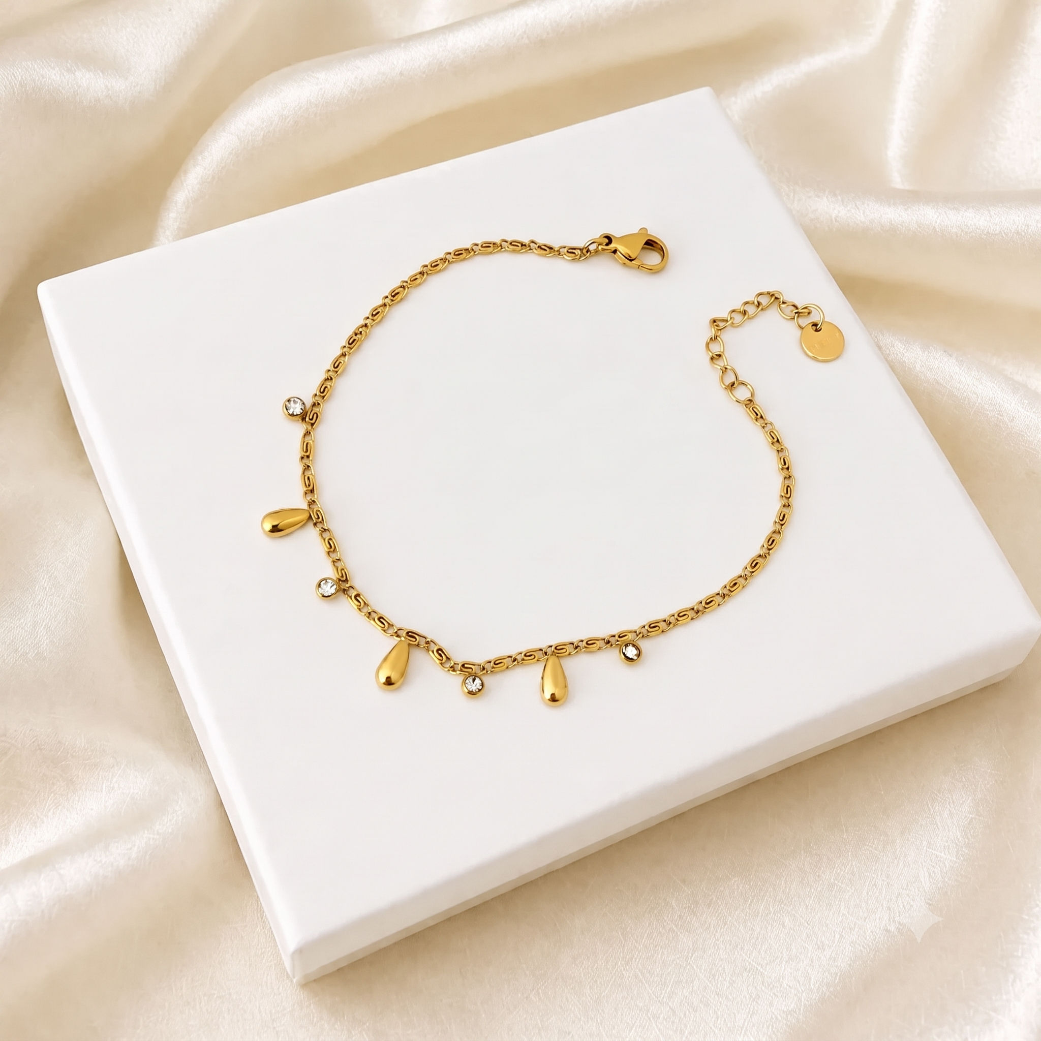 Drop with Crystal Bracelet