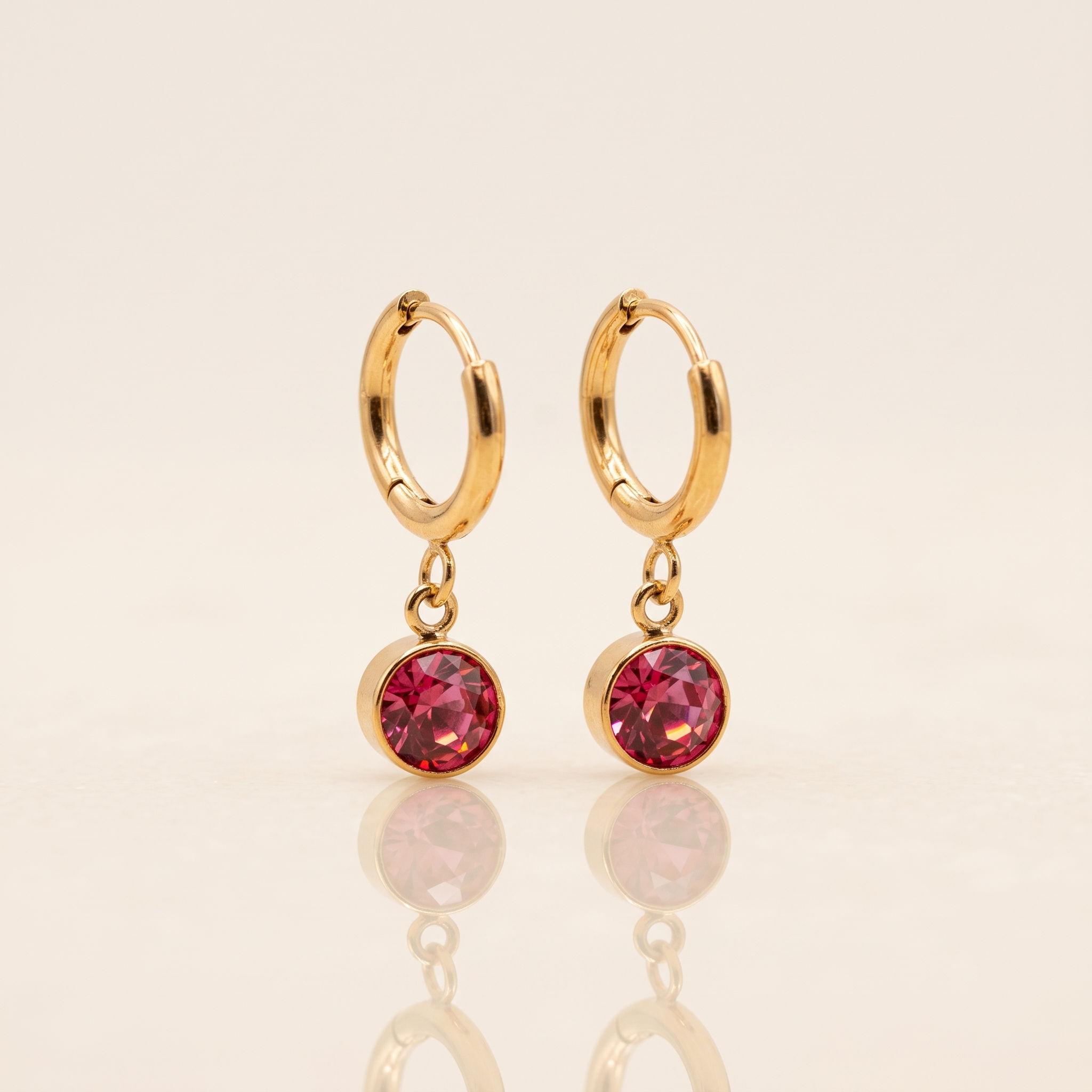 Ruby Solitaire Drop Hoops