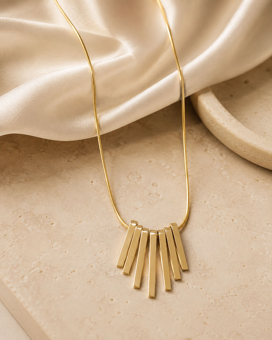 Solara Fringe Necklace