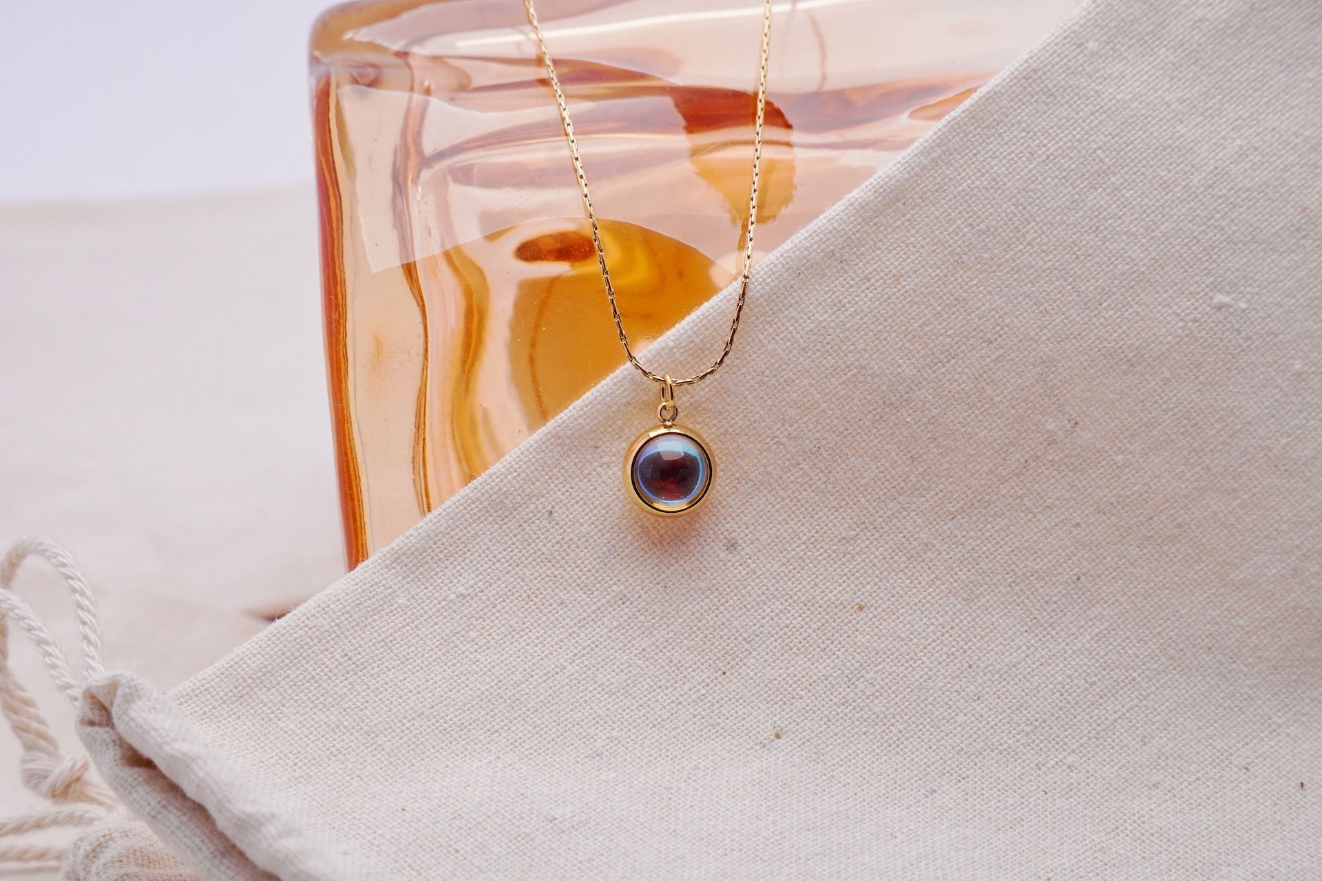 Aurora Orb Pendant Necklace
