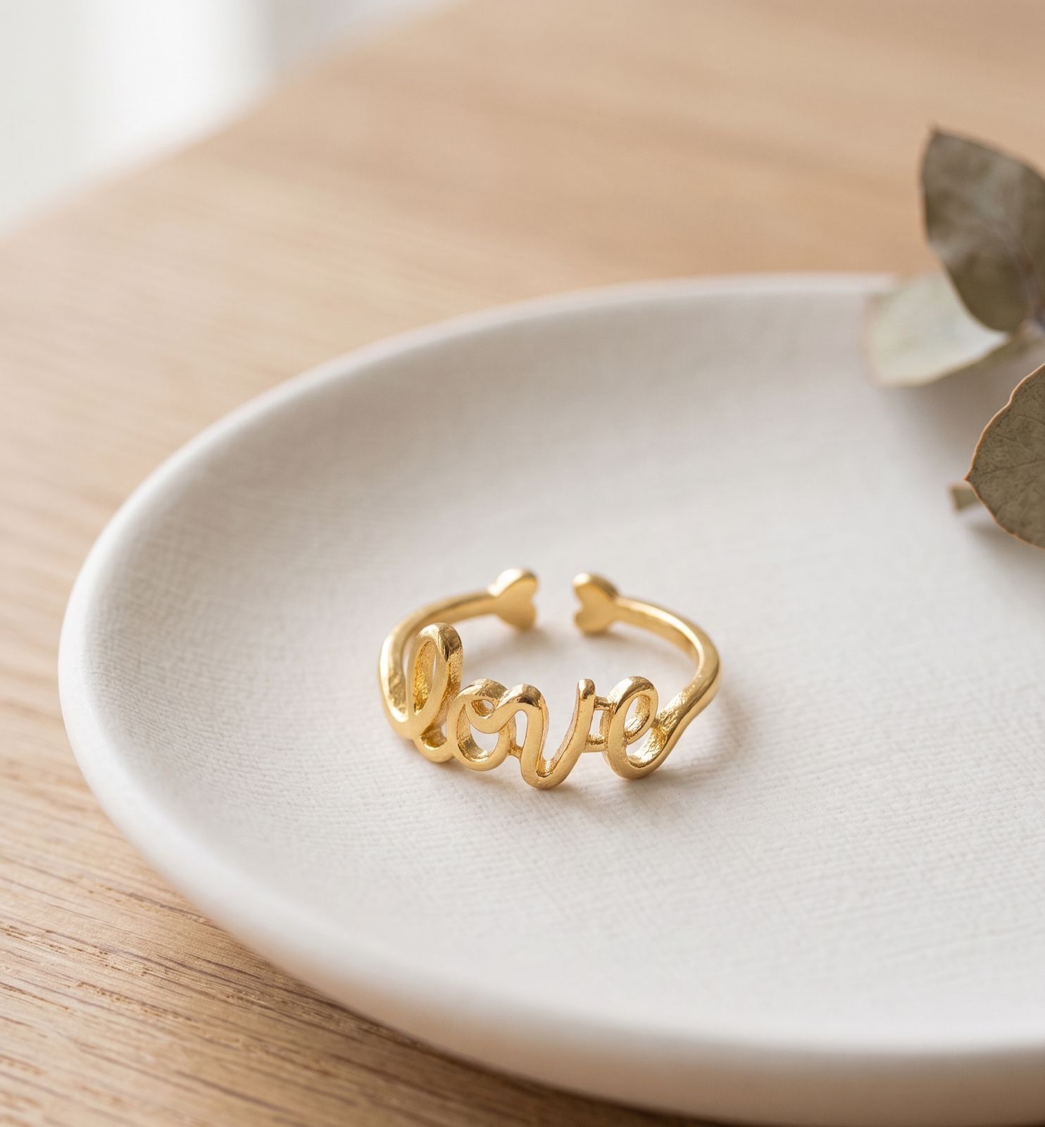 Love Script Ring