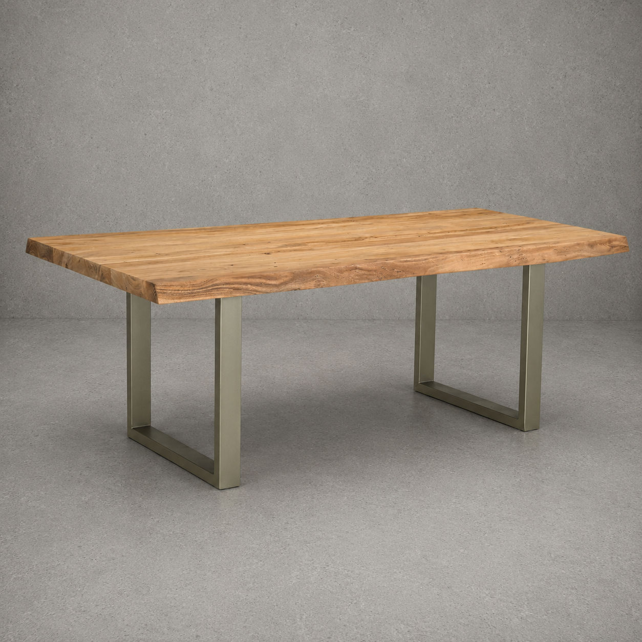 Andy Rectangular Dining Table U-Shape Legs