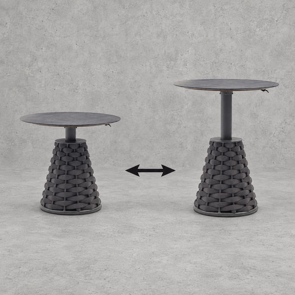 August Adjustable Outdoor Bar Table