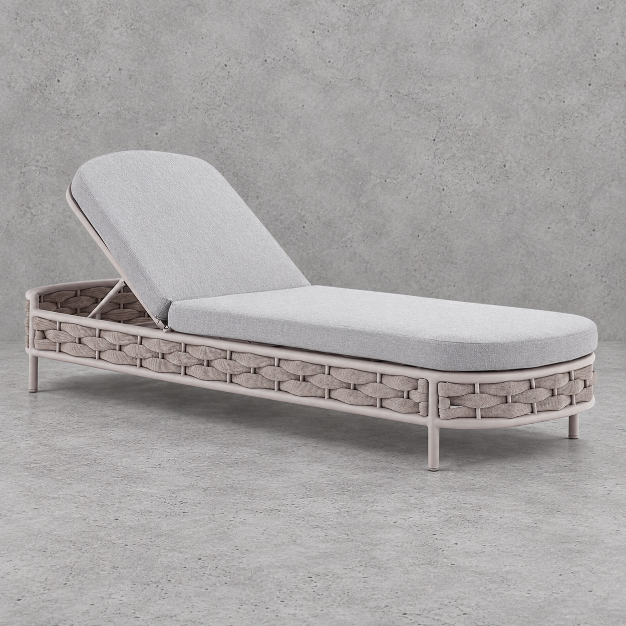 Camille Outdoor Chaise Lounge