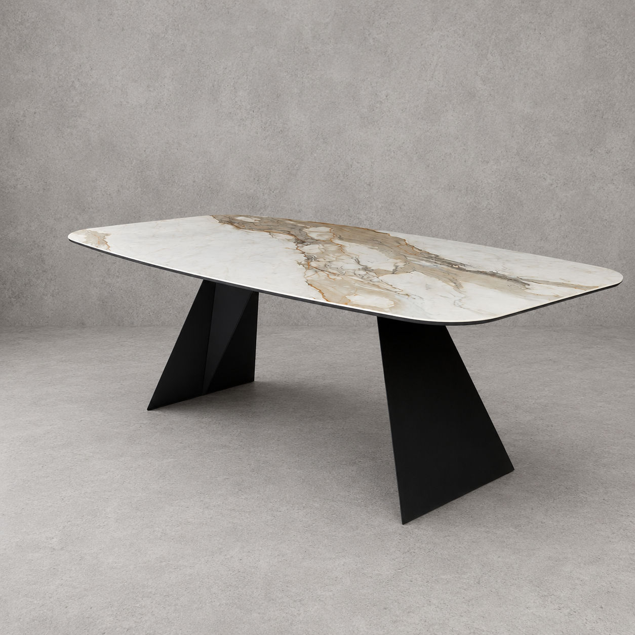 Charles Rectangular Dining Table Ceramic