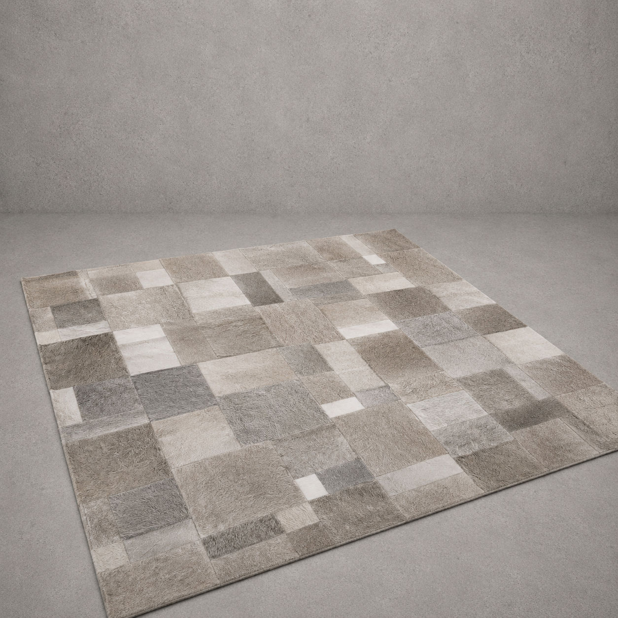 Cowhide Area Rug (7' x 7')