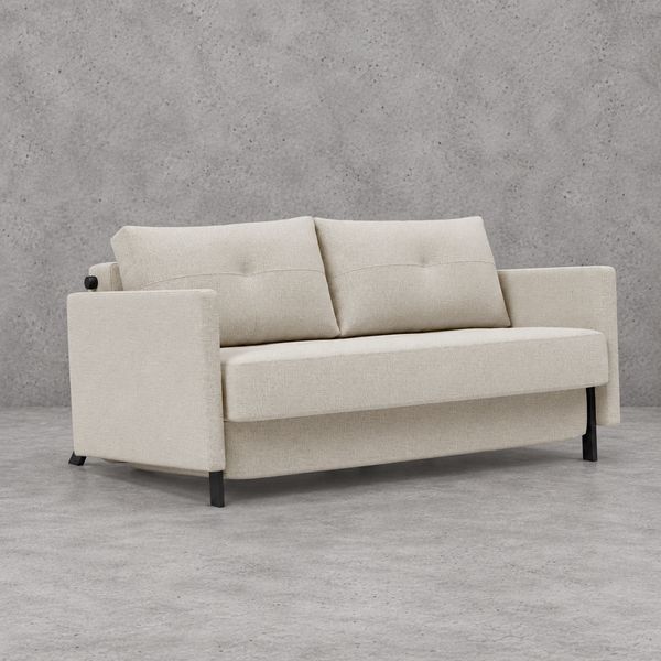 Cubed Sleeper Sofa with Arms