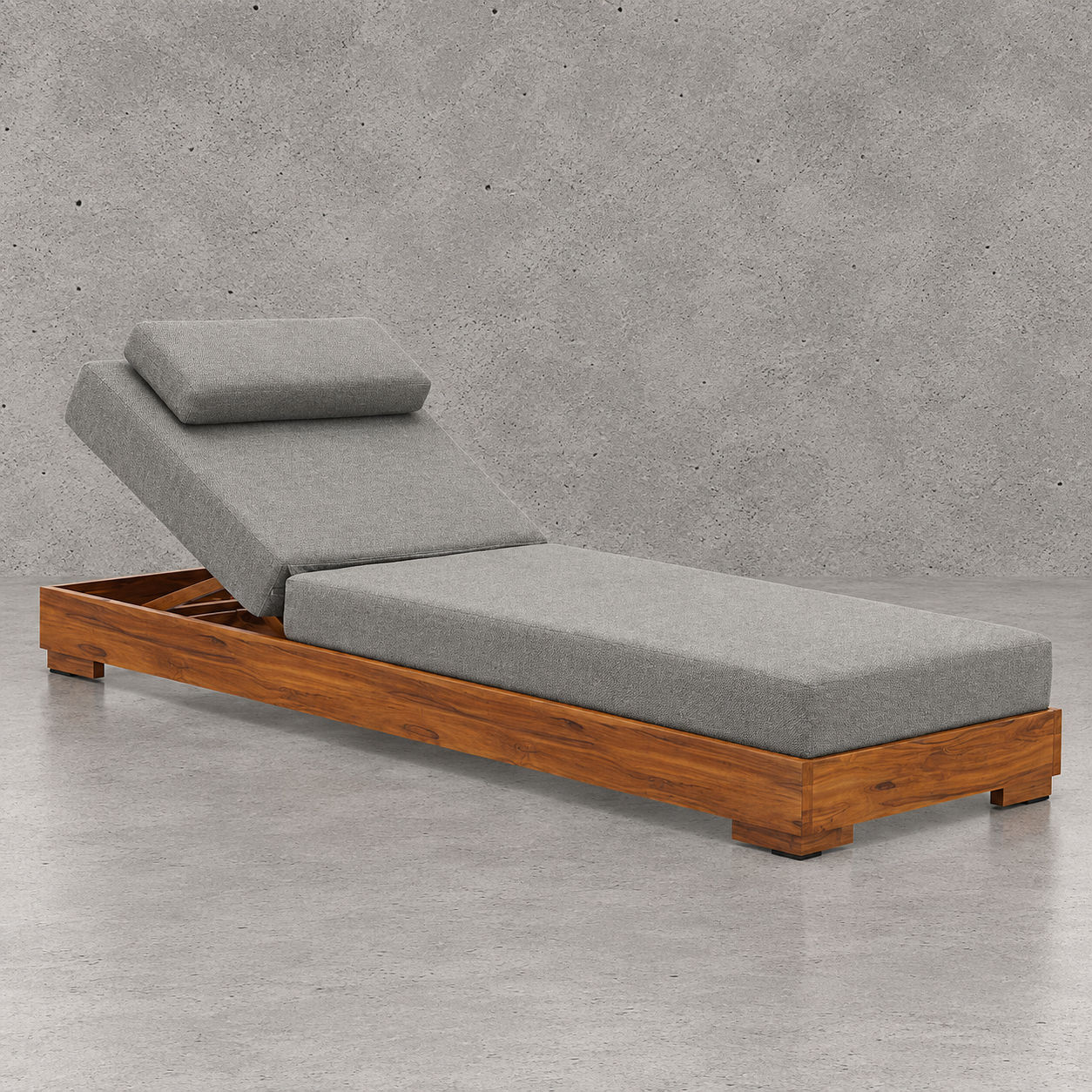 Larry Outdoor Chaise Lounge
