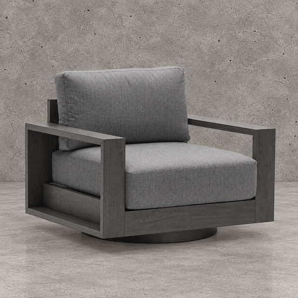 Larry Outdoor Swivel Chair