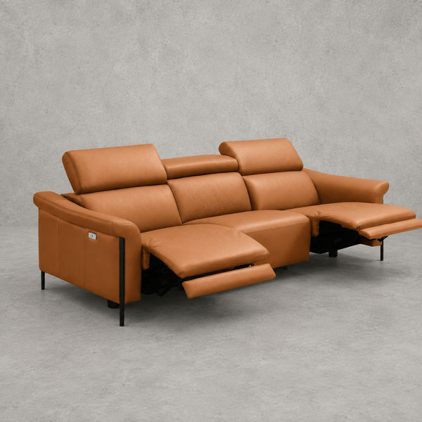 Martin Leather Sofa Recliner