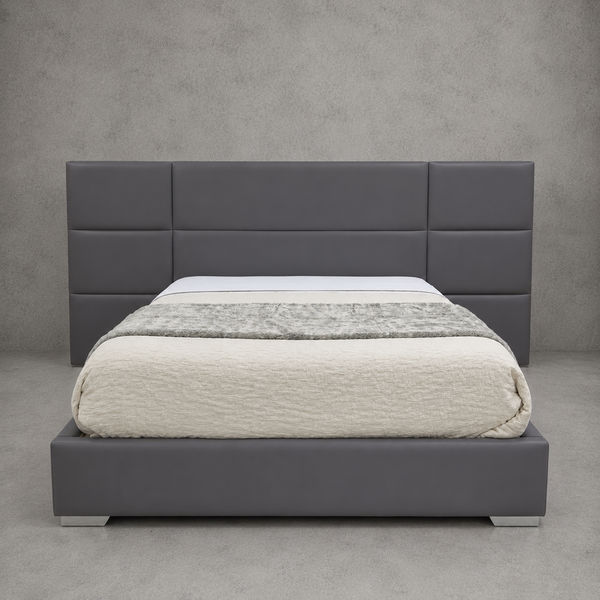 Modo Queen Custom Leatherette Bed