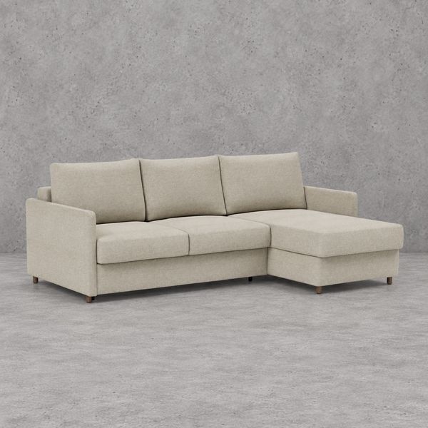 Neah Sleeper Sofa Chaise with Slim Arms