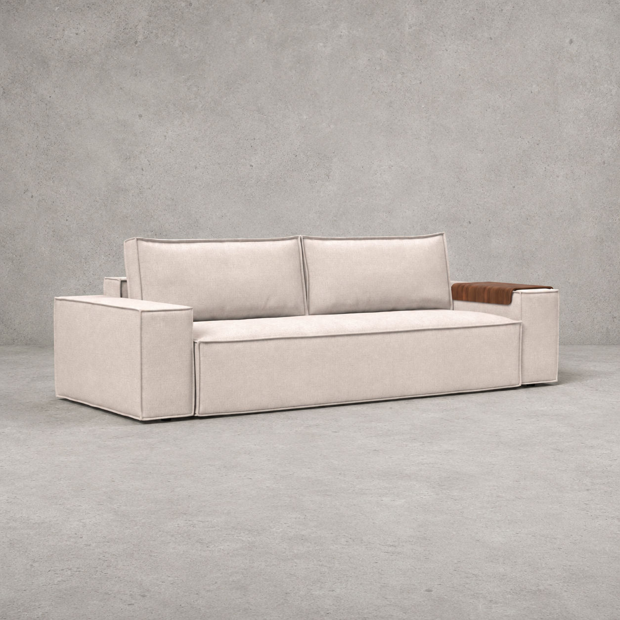 Newilla Sleeper Sofa with Wide Arms