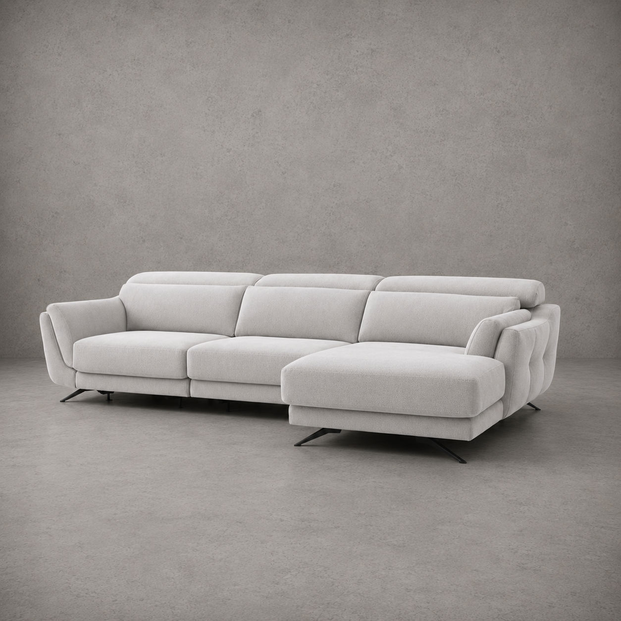 Roman Fabric Sectional