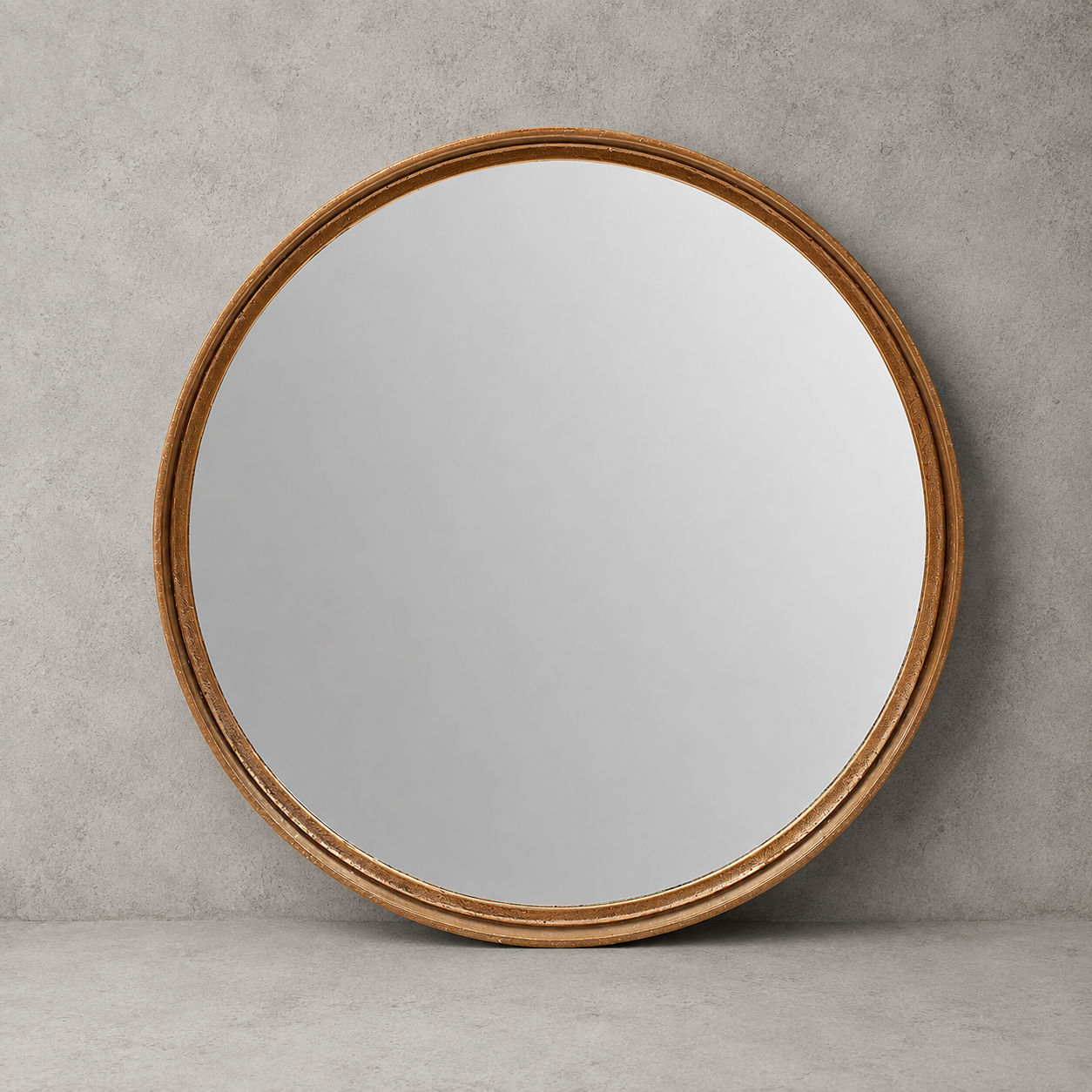Samuel Round Wall Mirror (39")