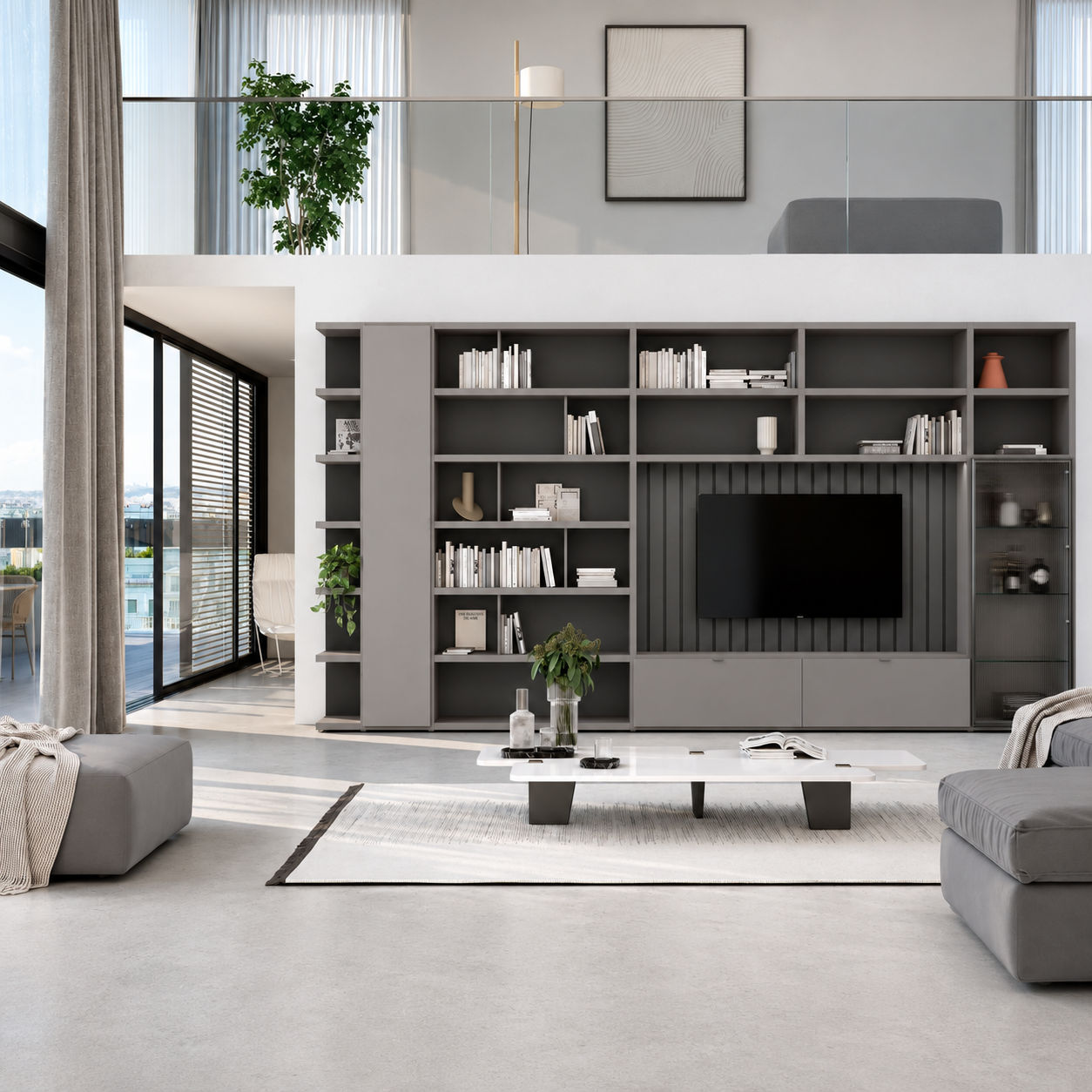 Wall Unit Composition 1001
