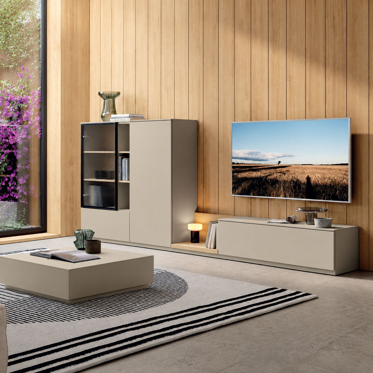 Wall Unit Composition 1002