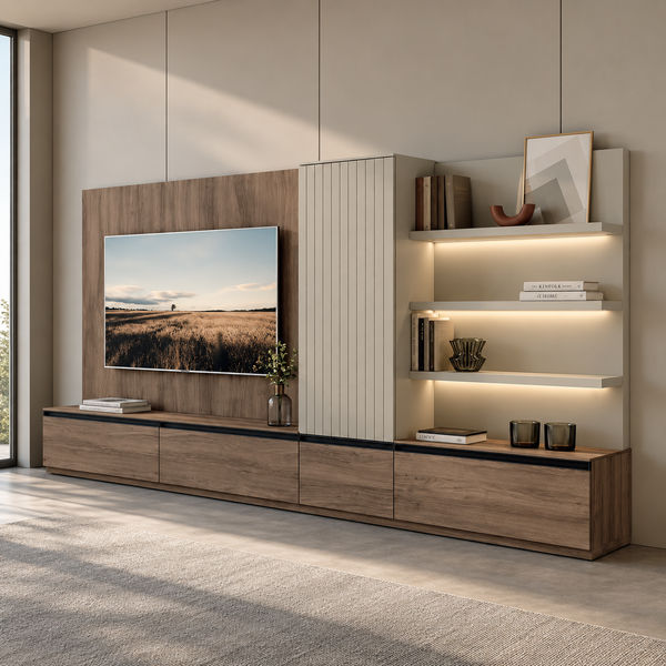 Wall Unit Composition 1007